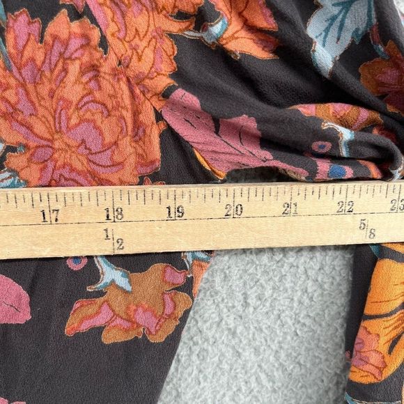 Free People Violet Hill printed tunic boho mini dress size 2 - Picture 7 of 11